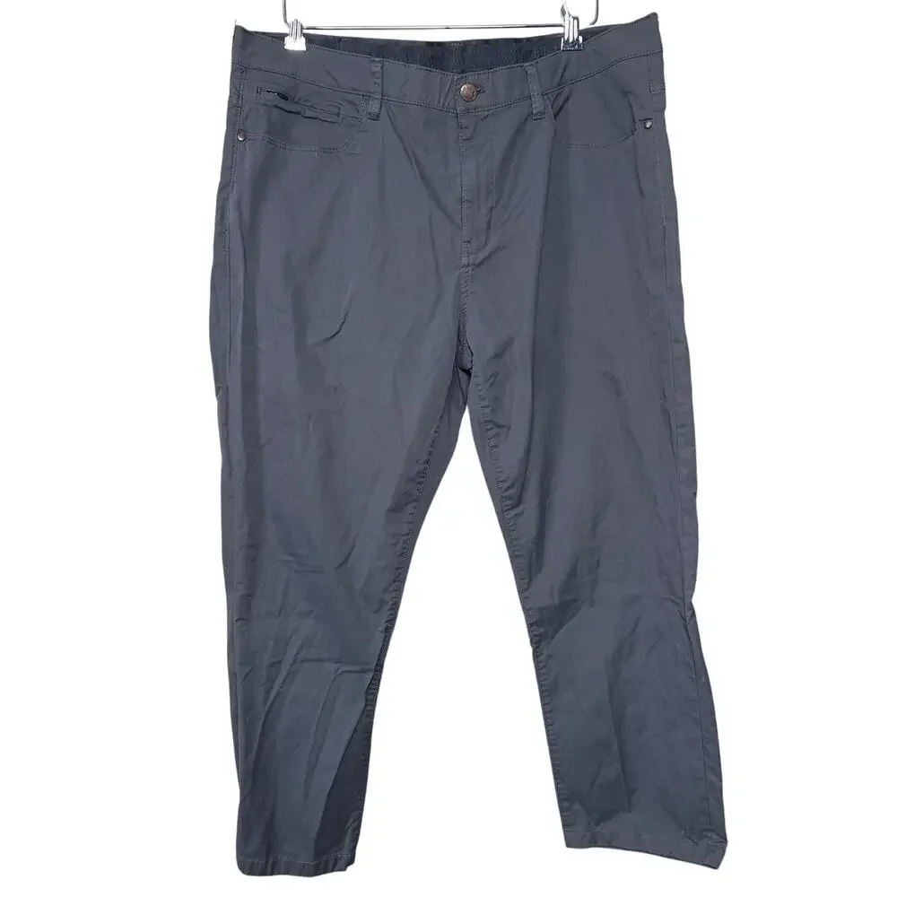 English Laundry Gray 40x30 Men's Dress Chino Pants Forged Iron Gray